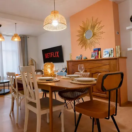 Apartmán Le Bohemian Chic - 4 En Hypercentre De Saint-omer, Ideal Pour Les Groupes Saint-Omer (Pas-de-Calais)